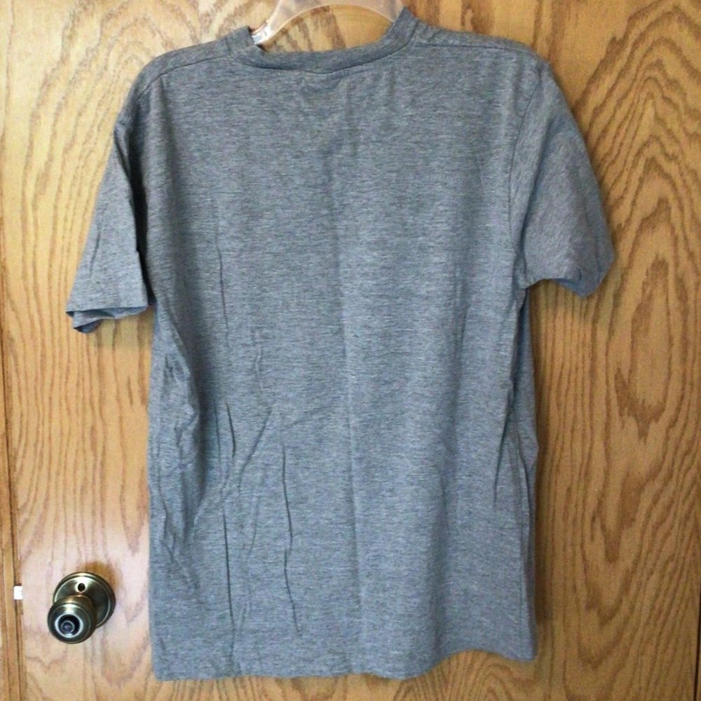 Toro Loco - Madrid Bull Mu! gray V-neck t-shirt - Picture 3 of 7